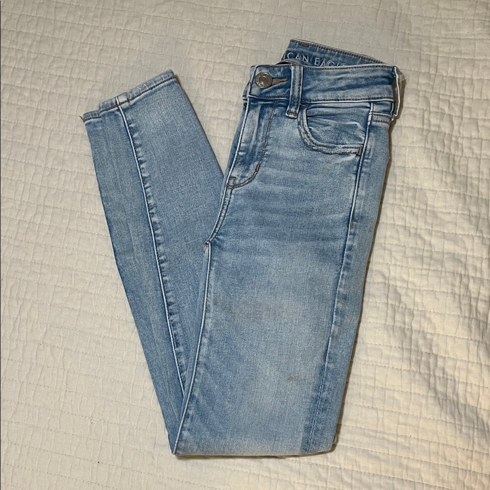 American Eagle Light Blue Women's Jeans